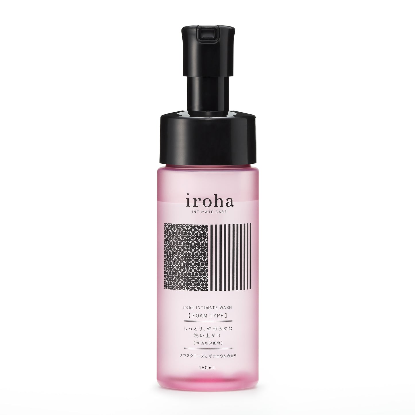 Iroha Intimate Wash (Foam Type ) Damask Rose and Geranium