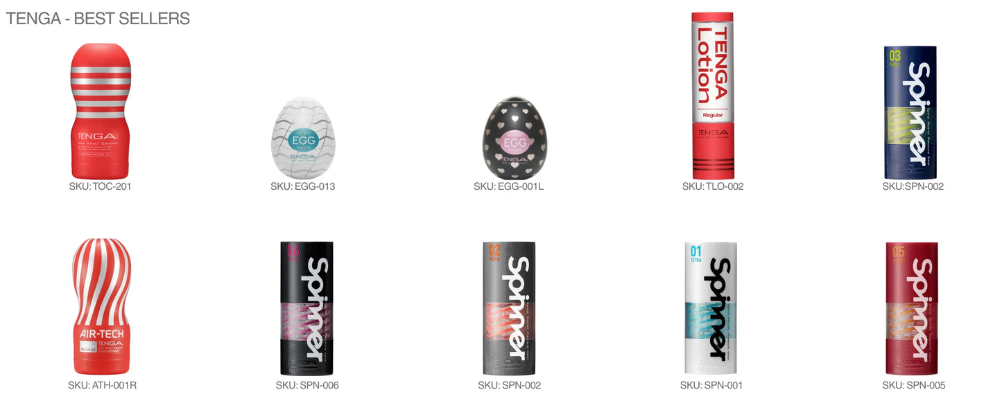 TOP 10 Best Seller TENGA