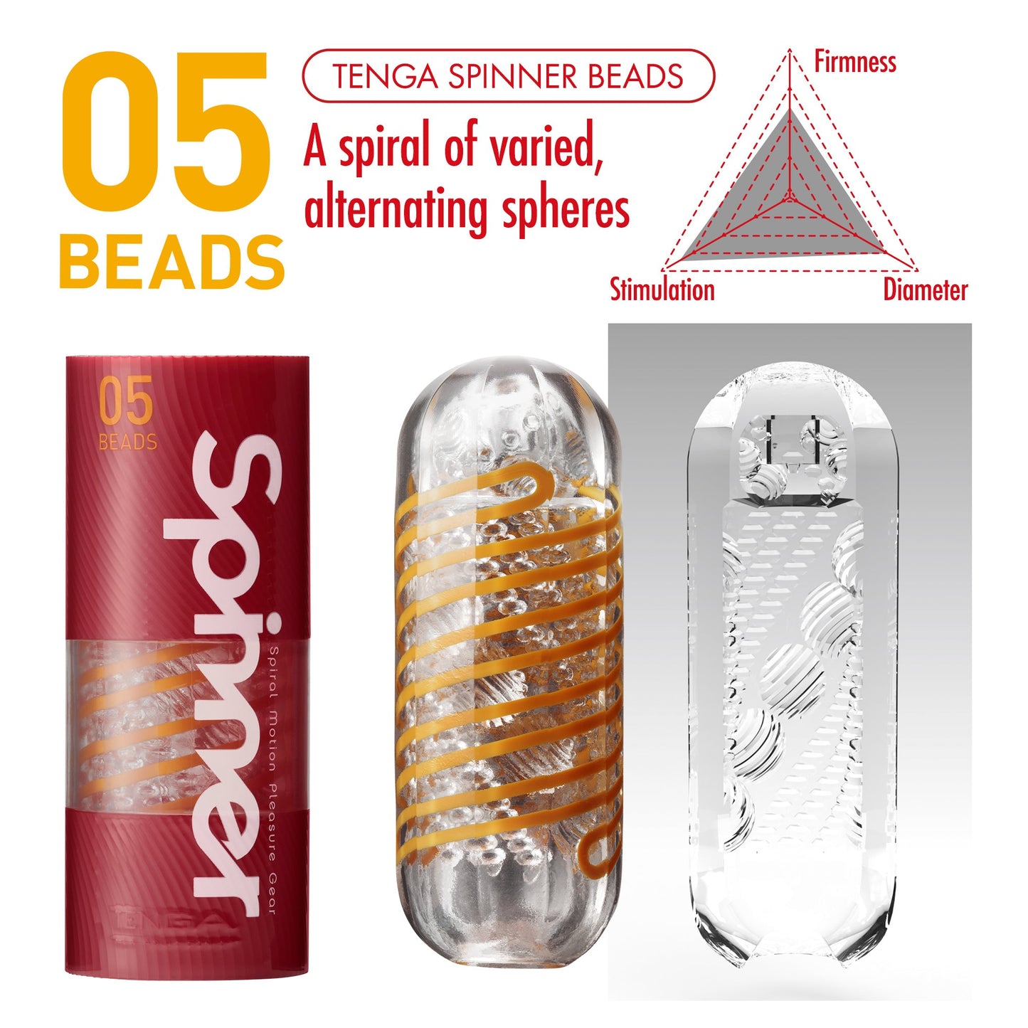 TENGA SPINNER - 05 BEADS