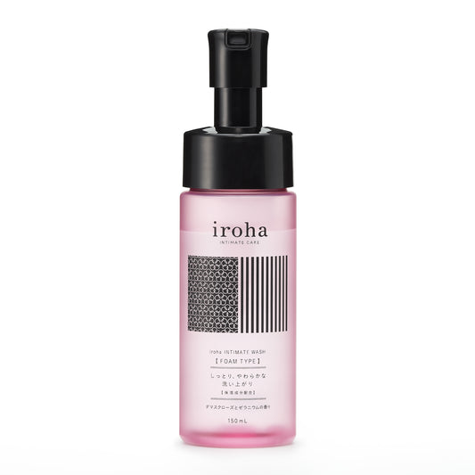 Iroha Intimate Wash (Foam Type ) Damask Rose and Geranium