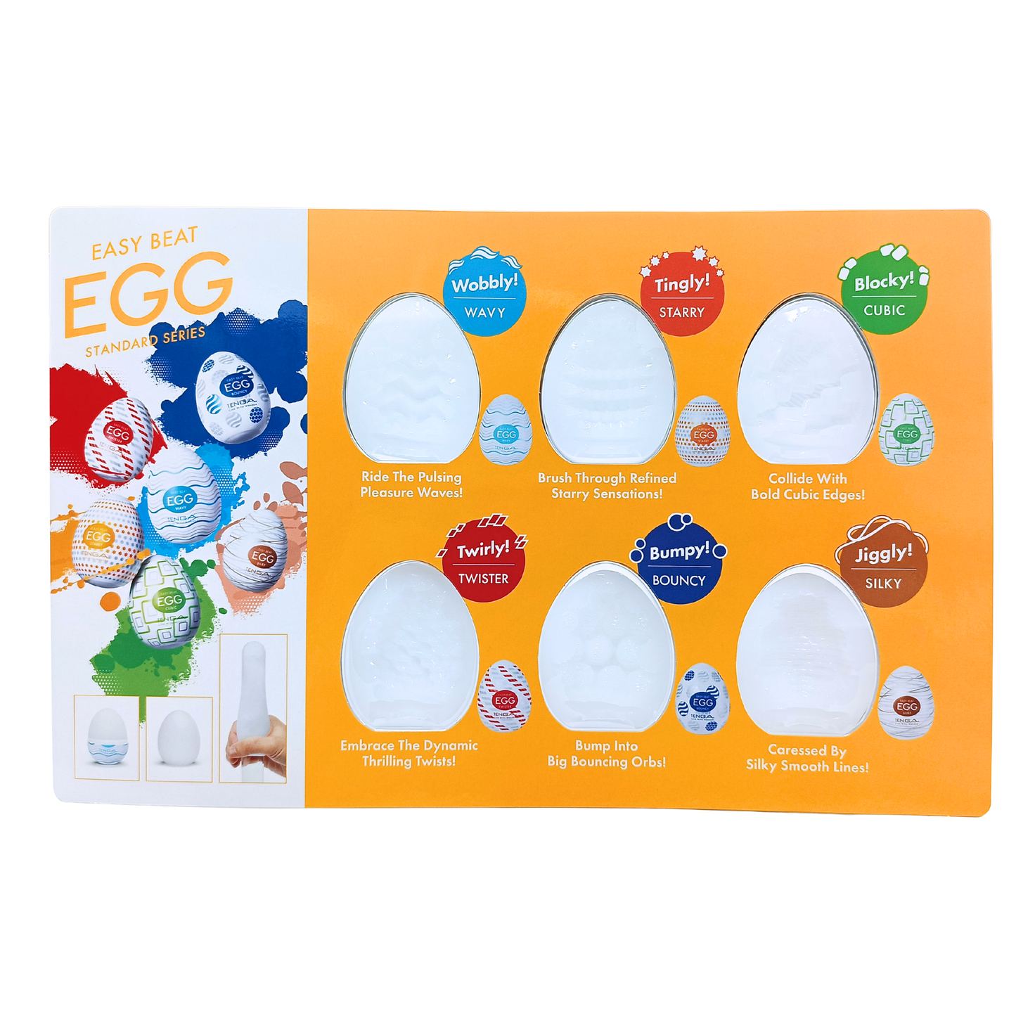 TENGA EGG STANDARD SERIES - POS Material