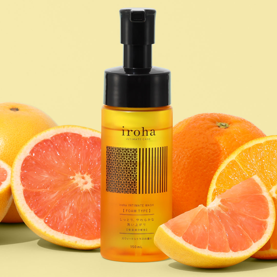 Iroha Intimate Wash (Foam Type) Sweet Citrus