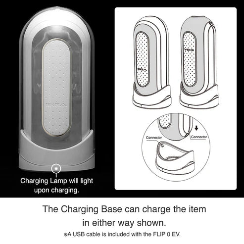TENGA FLIP 0 (ZERO) ELECTRONIC VIBRATION (USB-C Cable)
