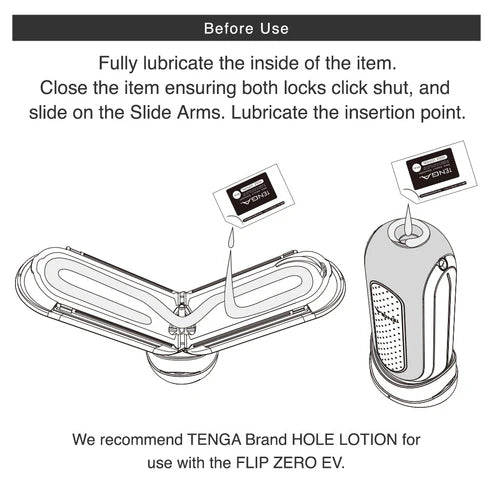 TENGA FLIP 0 (ZERO) ELECTRONIC VIBRATION BLACK (USB-C Cable)