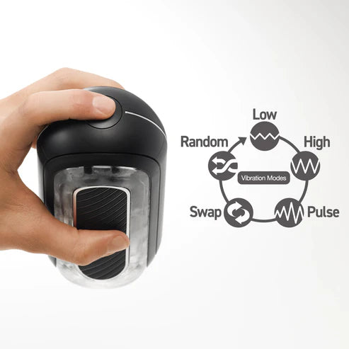 TENGA FLIP 0 (ZERO) GRAVITY ELECTRONIC VIBRATION BLACK (USB-C Cable)