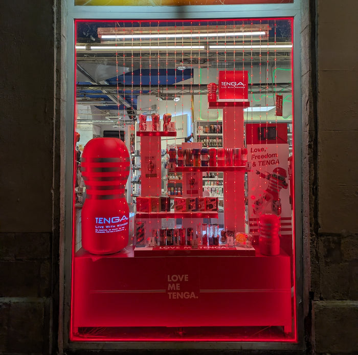 In-store module with iroha stand — Barcelona